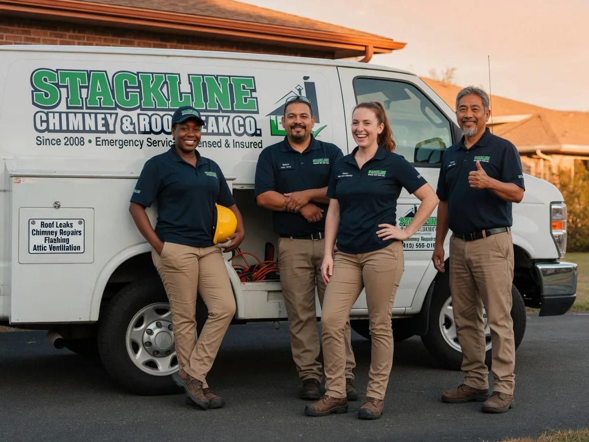 Chimney flashing repair company in Makoti, ND